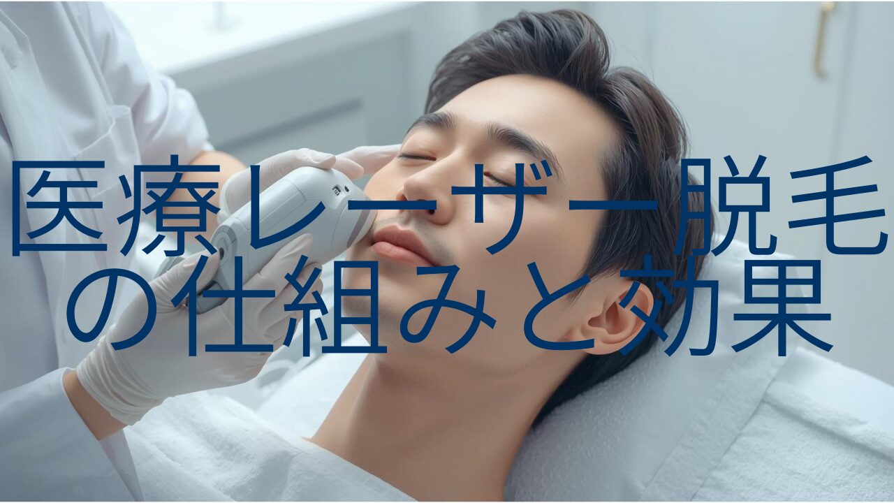 医療レーザー脱毛の仕組みと効果